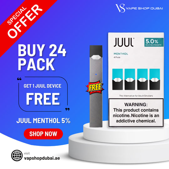 Buy Juul 1 Pods Menthol 24 Pack Get Juul 1 Device Free