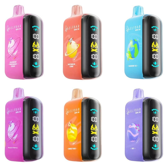 Elf Bar Raya D3 25000 Puffs Disposable 5% Vape in Dubai