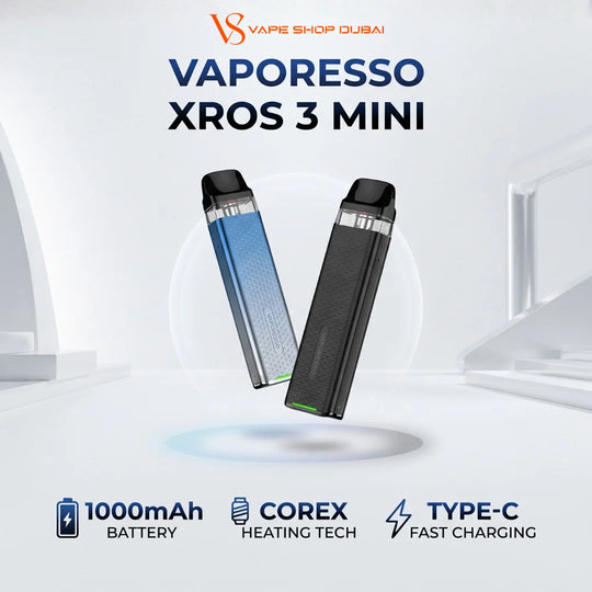 Vaporesso Xros 3 Mini Pod Kit 16W 1000 mAh in UAE