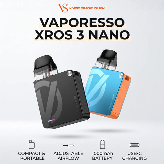 Vaporesso Xros 3 Nano Pod Kit 1000 mAh in UAE