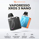 Vaporesso Xros 3 Nano Pod Kit 1000 mAh in UAE