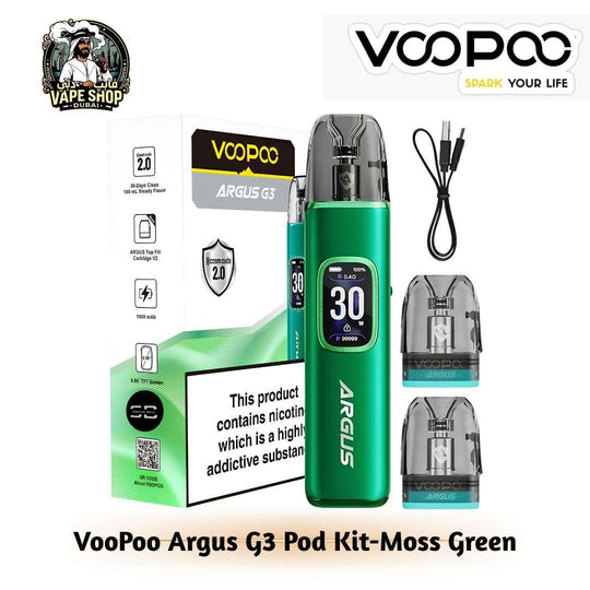 VooPoo Argus G3 Pod Kit 30W 1500 mAh, Argus Pod Compatible