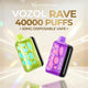 Vozol Rave 40000 puffs 50MG Disposable in Dubai