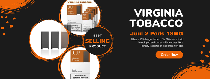 JUUL 2 Pods Virginia Tobacco 18MG: A Classic Tobacco Flavor Experience