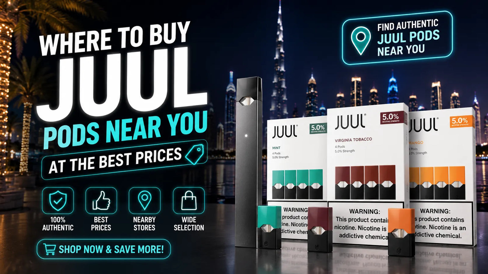 Where to Buy JUUL Pods Near You at the Best Prices