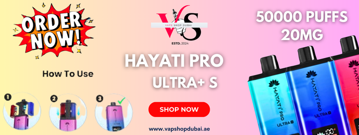 HAYATI PRO ULTRA+ S 50000 PUFFS – NEXT-LEVEL VAPING WITH POWER, STYLE, AND FLAVOR