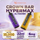 AL Fakher 15000 Puffs Crown Bar Hypermax Disposable