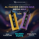 Al Fakher Crown Bar Mega Max 40K - 6 mg