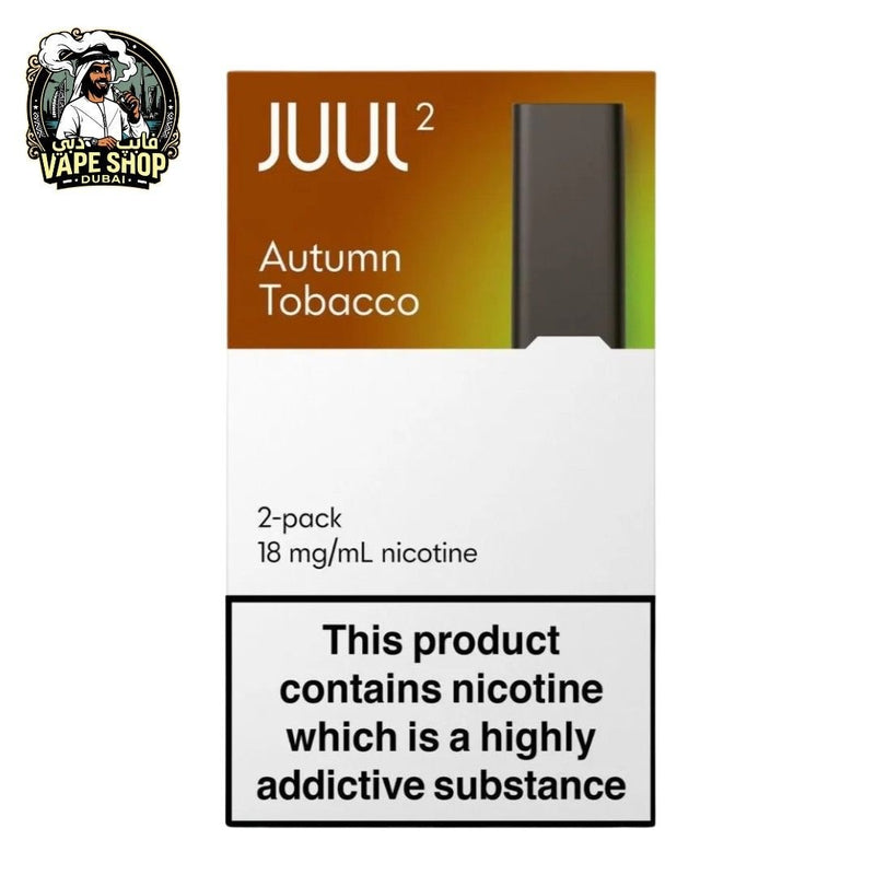Autumn Tobacco Juul 2 Pods 18MG | Made in UK