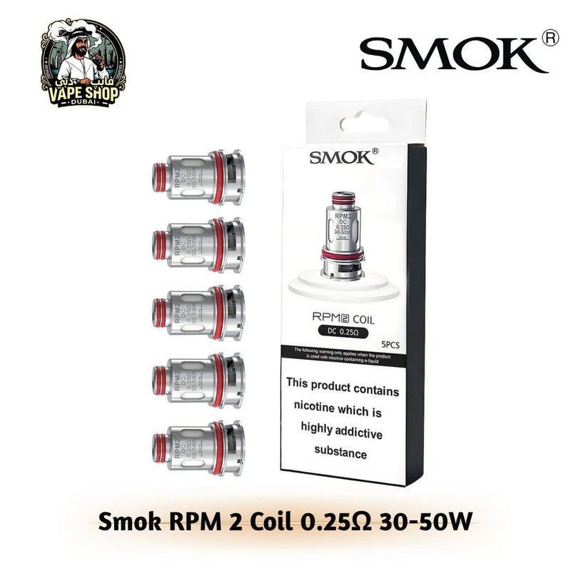 Smok RPM 2 Coil Series Pack of 5 in Dubai, UAE