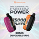 Fummo Power 15000 Puffs 20MG Disposable Vape in Dubai