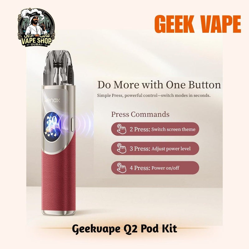 Geekvape Wenax Q2 Pod Kit 30W 1250 mAh in UAE