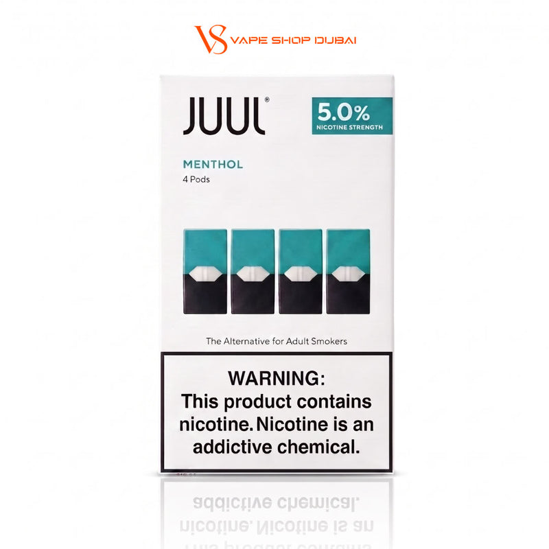 Juul Pods Menthol 5% 4Pc/Pack in UAE
