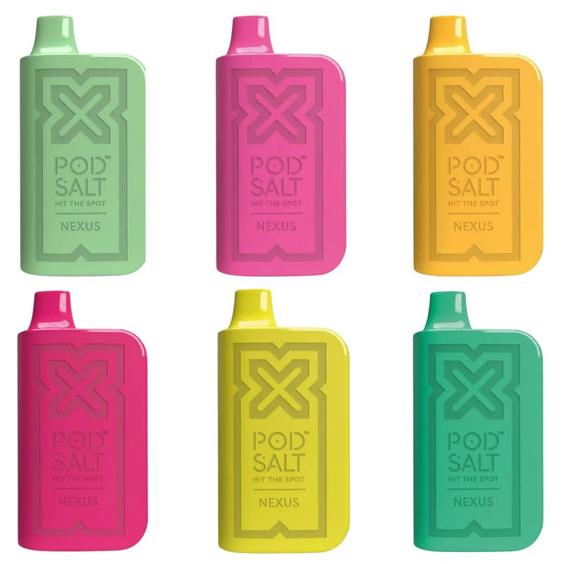 Pod Salt Nexus 6000 Puffs Disposable 2% Vape in Dubai
