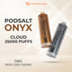PodSalt Onyx Cloud 25000 Puffs 5MG