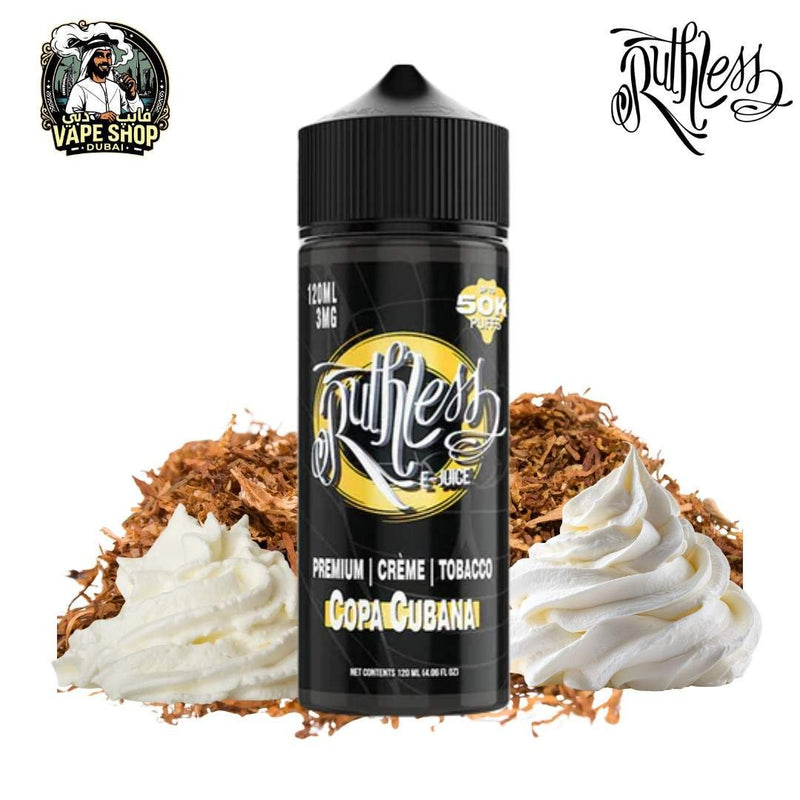 Ruthless Vape Juice 120mL Freebase 3Mg in UAE