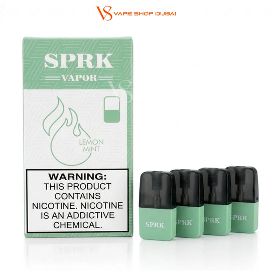 SPRK Vapor Basic Pods  lemon mint