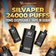 Silvaper 24000 Puffs 20MG Disposable Vape in Dubai