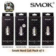 Smok Nord Coil Pack of 5 in UAE