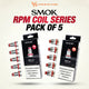 Smok RPM Coil Series Pack of 5 in Dubai, UAE