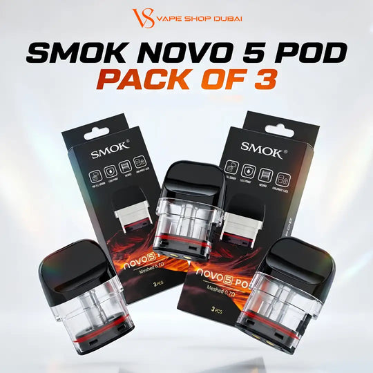 Smok Novo 5 Pod Pack of 3 in Dubai, UAE