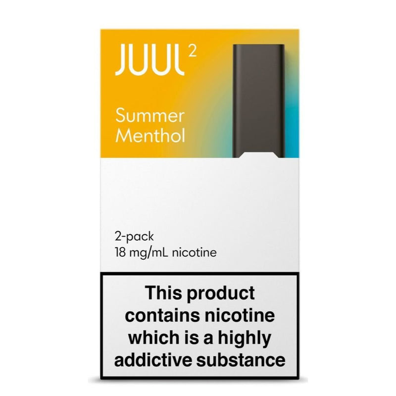 Summer Menthol Juul 2 Pods 18MG | Made in UK