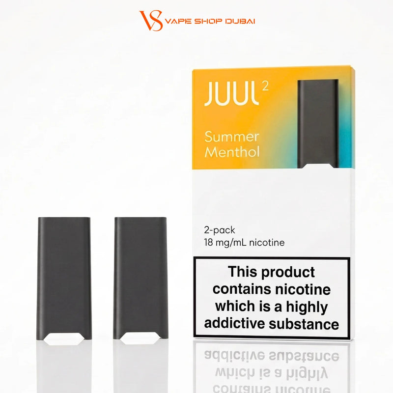 Summer Menthol Juul 2 Pods 18MG, vape shop dubai.