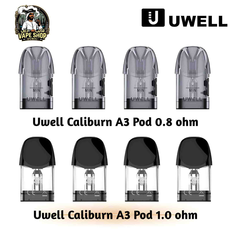 Uwell Caliburn A3 Pods Cartridges 2ml in UAE