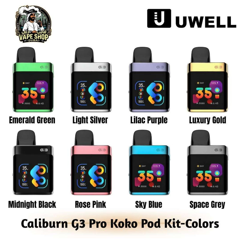 Uwell Caliburn G3 Pro Koko Pod Kit 1250mAh 35W in UAE