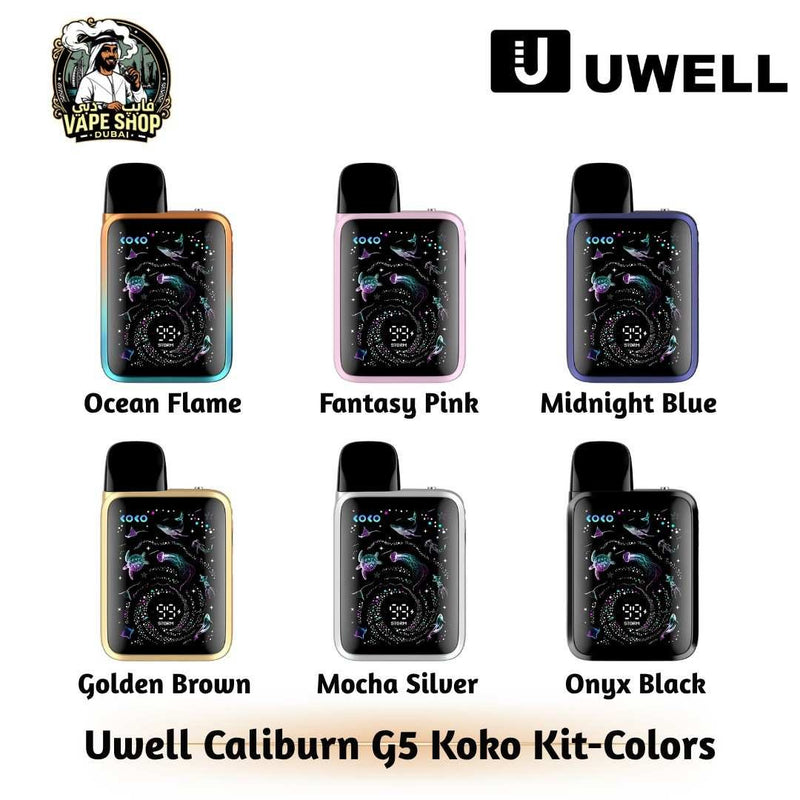 Uwell Caliburn G5 Koko Pod Kit 1600mAh 35W in UAE