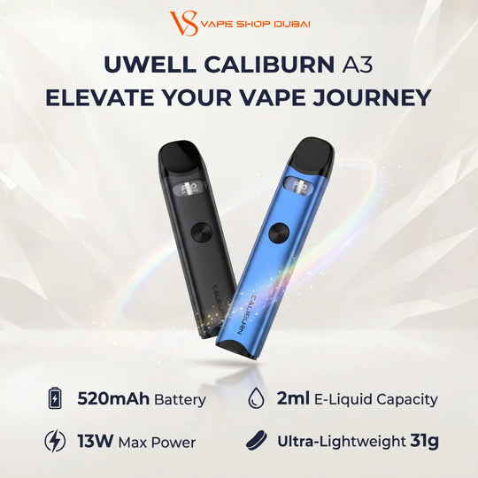 Uwell Caliburn A3 Pod Kit 520mAh 13W in UAE