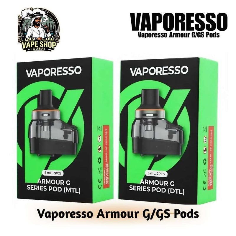 Vaporesso Armour G Series Pod 5ml GTX coil compatible