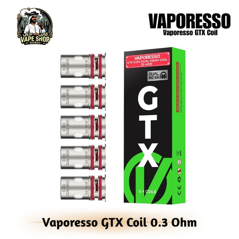 Vaporesso GTX Coil Series 5pcs Pack in UAE