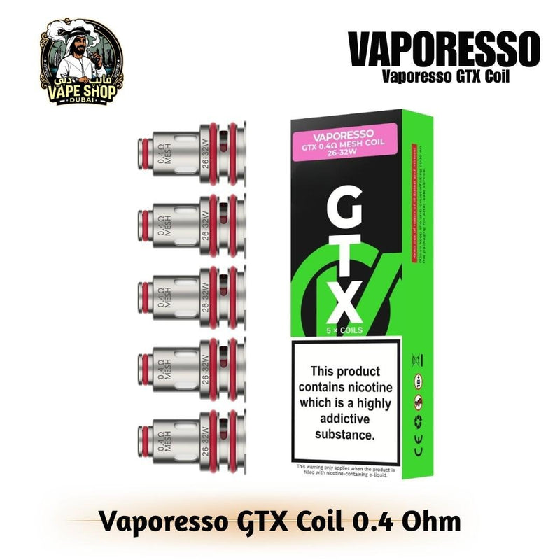 Vaporesso GTX Coil Series 5pcs Pack in UAE
