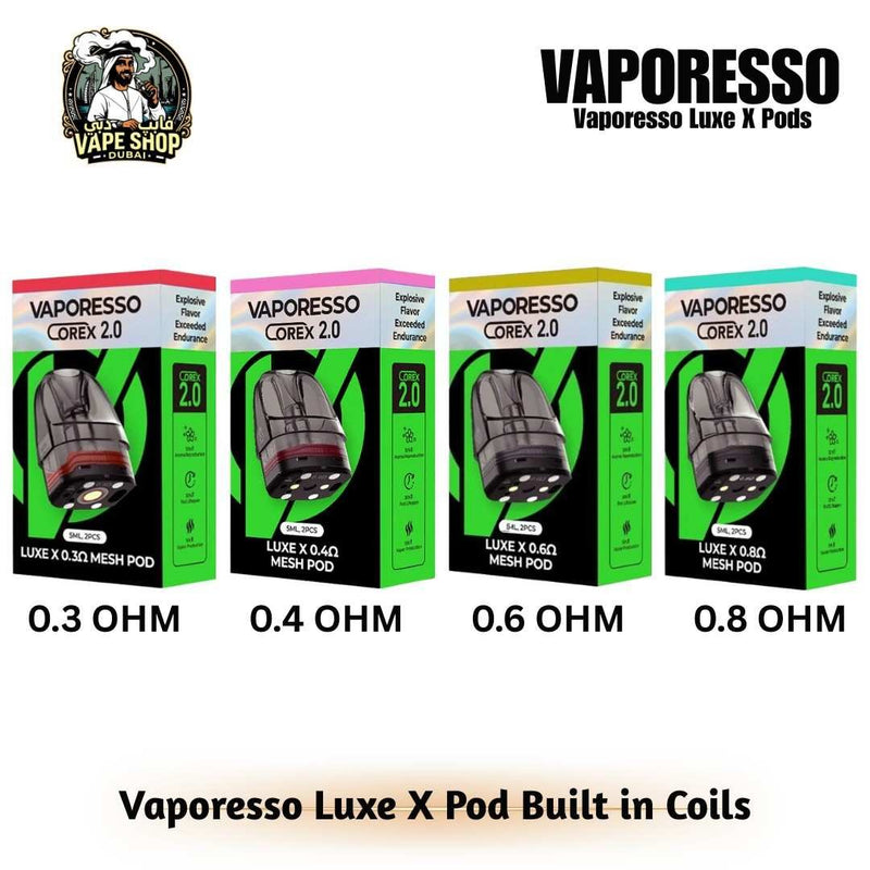 Vaporesso Luxe X Pods Corex 2.0 5ml Cartridge in UAE