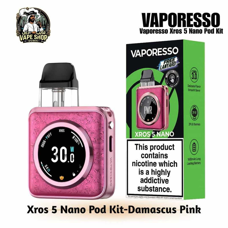 Vaporesso Xros 5 Nano Pod Kit 30W 1600 mAh in UAE