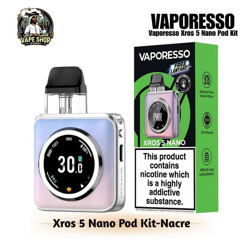 Vaporesso Xros 5 Nano Pod Kit 30W 1600 mAh in UAE