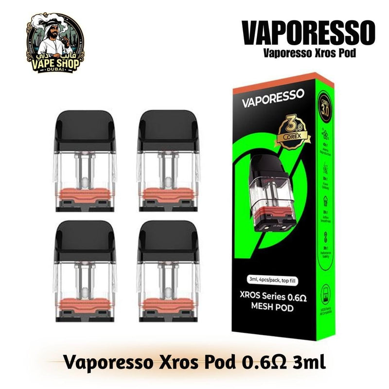 Vaporesso Xros Pod Series 3ml & 2ml Corex 3.0 in UAE