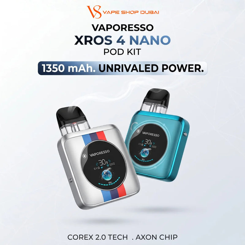 Vaporesso Xros 4 Nano Pod Kit 1350 mAh in UAE
