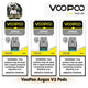 VooPoo Argus V2 Pods 3ml/2ml Cartridge in UAE