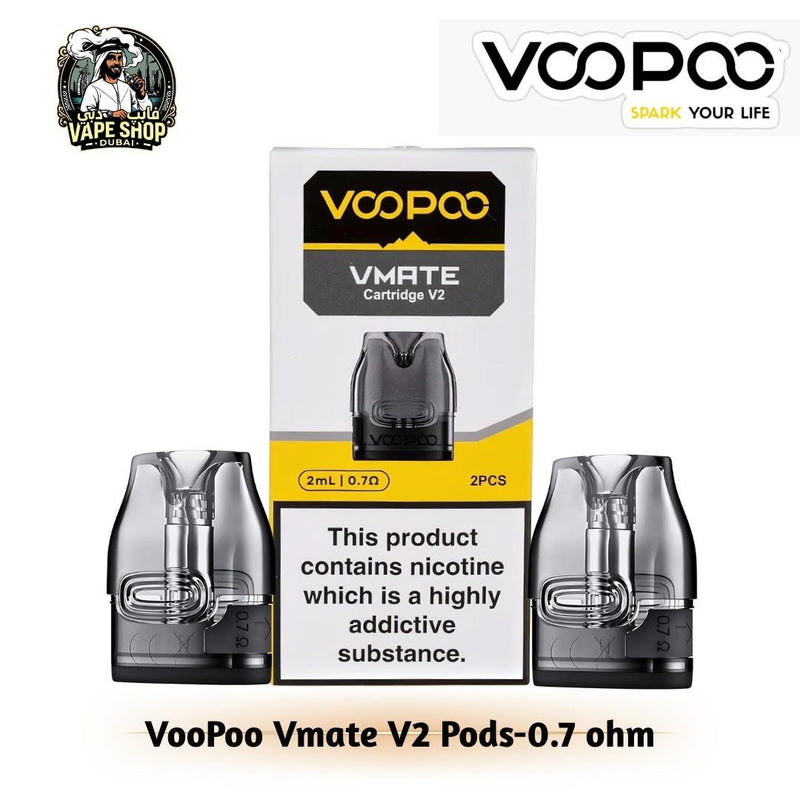VooPoo Vmate V2 Pods Cartridge 2ML in UAE