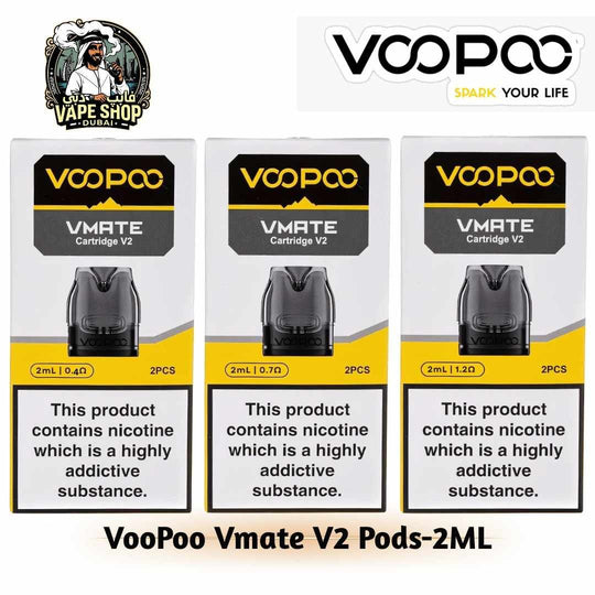VooPoo Vmate V2 Pods Cartridge 2ML in UAE