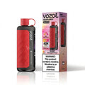 Vozol Gear 40000 disposable vape device in Sweet Passion Fruit flavor, shown next to its retail packaging box on a white reflective background.