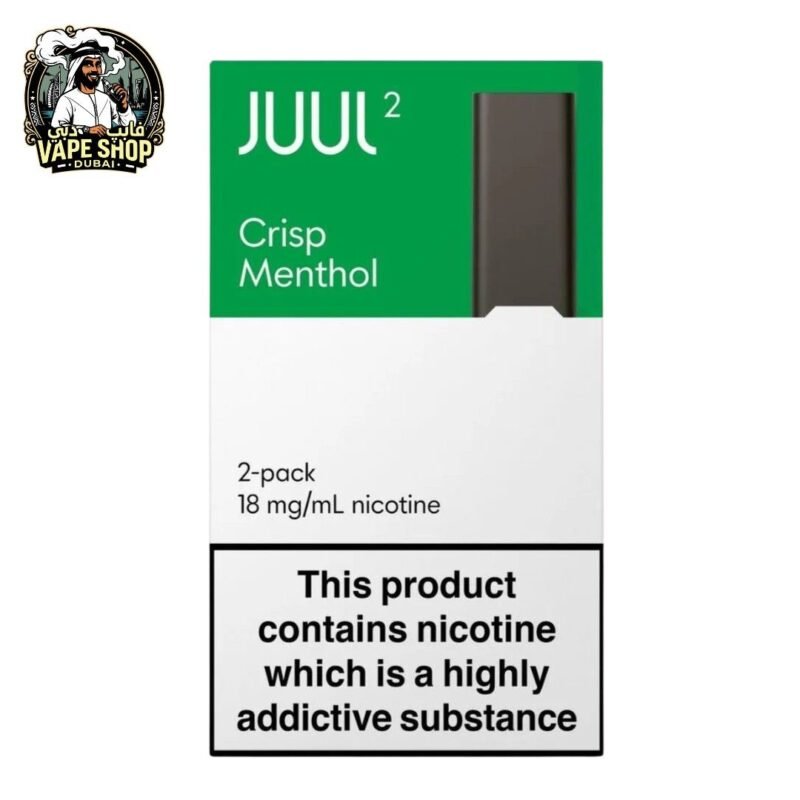 Crisp Menthol JUUL 2 Pods 18Mg Dubai, UAE