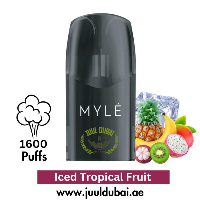 Iced Tropical Fruit Myle V5 Pods Myle Meta Pod