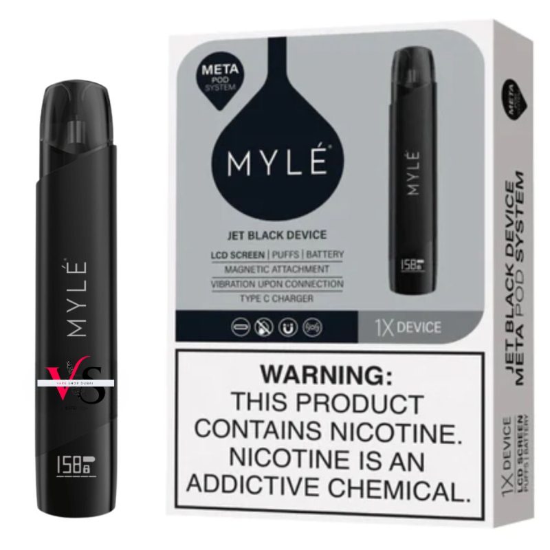 Jet Black Myle V5 Kit Myle Meta Device