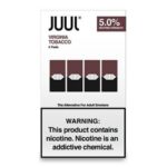 Juul Pod Virginia Tobacco 5% 4Pc/Pack