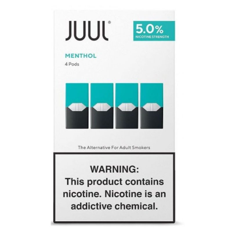 Juul Pods Menthol 5% 4Pc/Pack in UAE