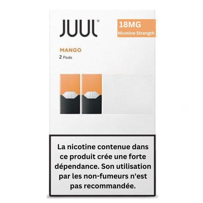 Juul Pods UAE Mango 18MG 4PcPack