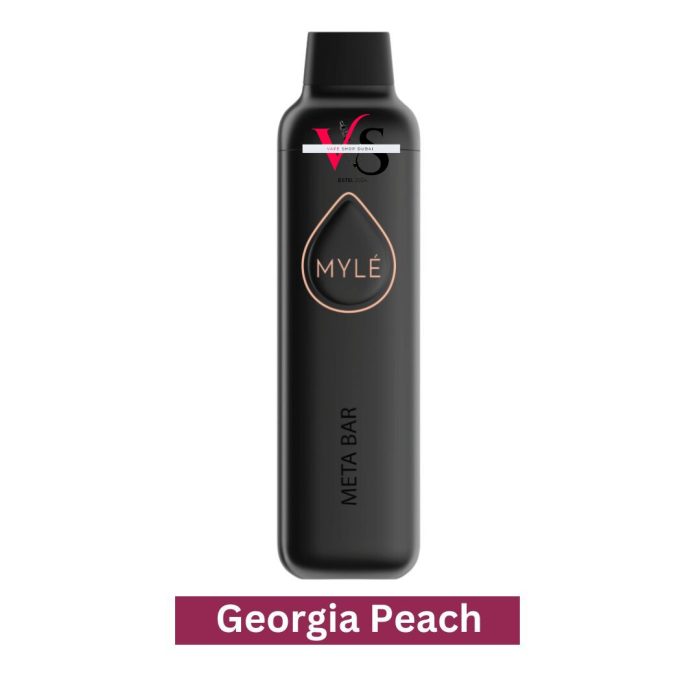 Meta Bar Georgia Peach Myle Disposable Vape